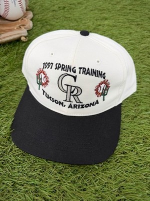 Vintage Colorado Rockies Snapback Hat 90s MLB 1997 Spring Training Tucson AZ Cap