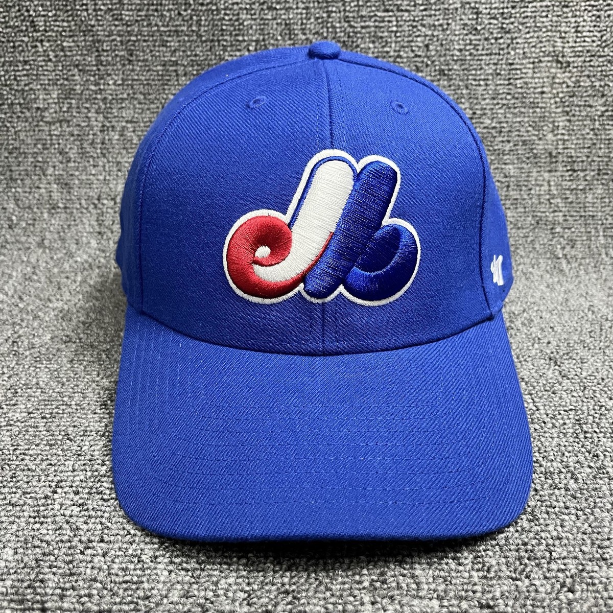 New '47 Brand Montreal Expos Cooperstown Collection Adjustable Baseball Cap Blue