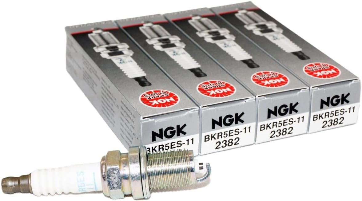 4Pcs Nissan Genuine Spark Plug OEM 22401-50Y05 NGK BKR5ES-11 New
