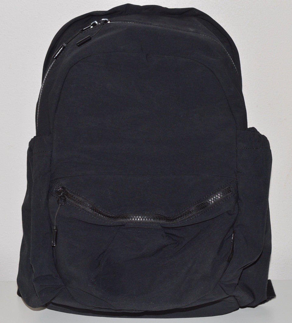 Athleta Backpack Kinetic Bag Solid Black School G… - image 1