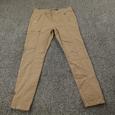 VTG Ralph Lauren Pants Womens 8 Brown Beige Tan Military Army Cargo Hiking Y2K