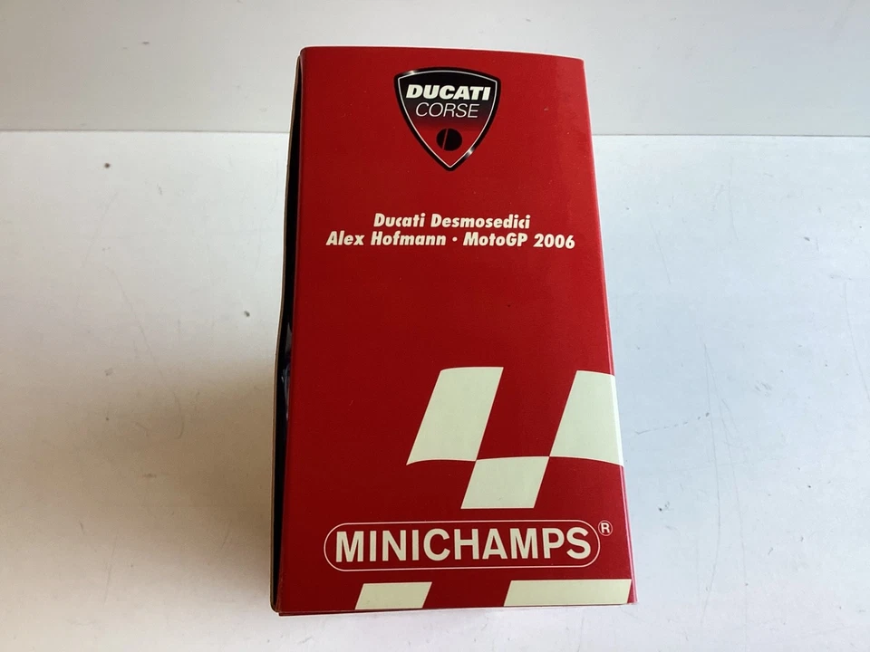 Minichamps Modell 1:12 Ducati Desmosedici Alex Hofmann MotoGP 2006 OVP neu ! - Bild 3 von 4
