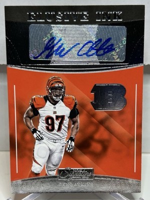 Geno Atkins - 2016 Donruss - Elusive Ink (Auto) Bengals 