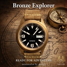 Sevin Bronze explorer con Seiko NH36a