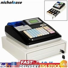 NEW Electronic Cash Register 48 Keys Cash Management System with Thermal Printer