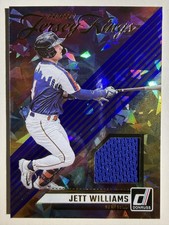 2024 Panini Donruss - Prospect Jersey Kings Jett Williams #PJK-JW Blue Ice