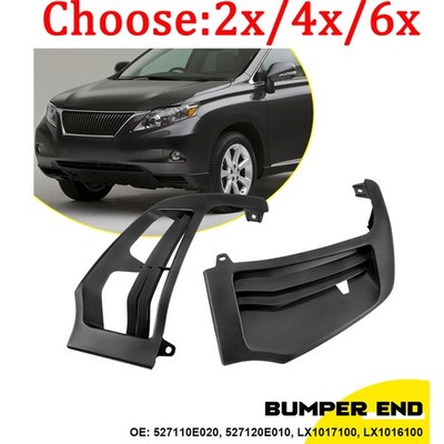 Front Bumper End For 2010-2012 Lexus RX350 RX450h Base LX1017100 LX1016100 2-6X