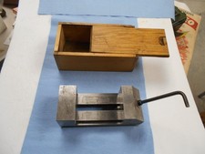 Tool Maker Precision Grinding Vise W/Wood Box