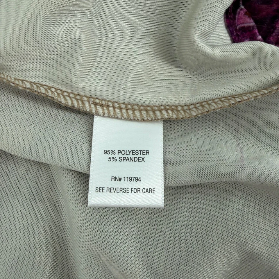 Cárdigan para mujer One World manga larga frente abierto kimono leopardo estampado cachemira Foto 4 de 4