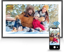 Digital Picture Frame by Large WiFi Digital Photo Frame, 15.6 inch