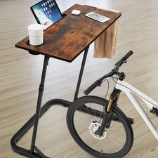 Ikkle Adjustable Bike Trainer Desk Stationary Bike Stand, Indoor Cycling Walk...