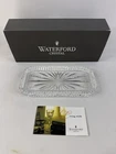 Vintage Waterford Crystal Butter/Candy/Trinket Tray Quarter. Stamped