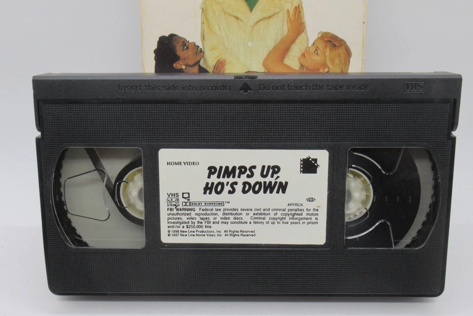 PIMPS UP, HO'S DOWN - DIRECTOR'S CUT VHS VIDEO PIMPUMENTARY, EXPLORE PIMP GAME - Image 3 of 3
