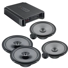 Hertz HCP 4 Amp, K 165 6.5" Component, X 165 Coaxial - Bundle