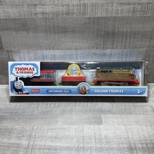 NEW - THOMAS & FRIENDS Trackmaster GOLDEN THOMAS Gold Train Drum Motorized 2020