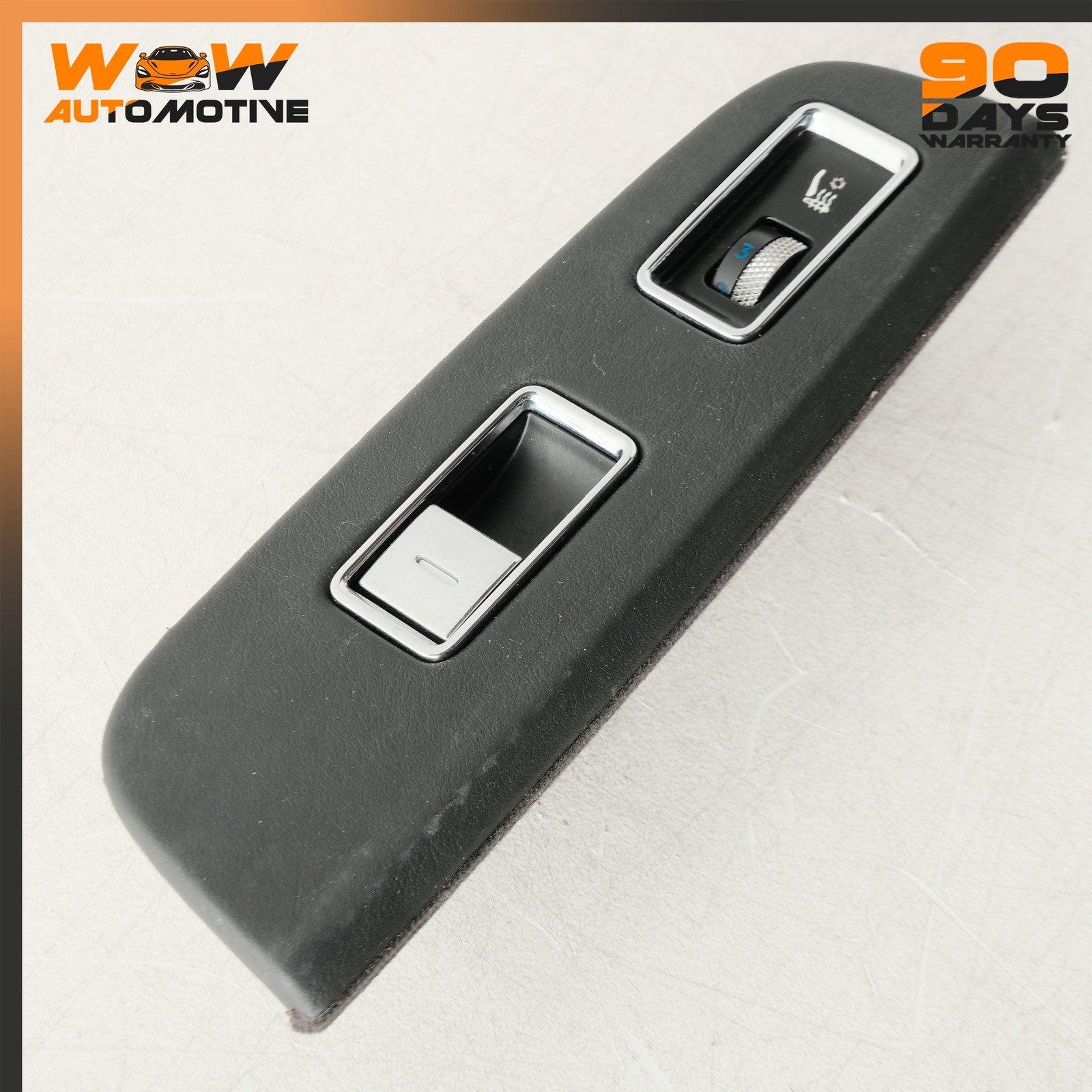 06-13 BENTLEY CONTINENTAL FLYING SPUR REAR RIGHT WINDOW REGULATOR SWITCH TRIM OE