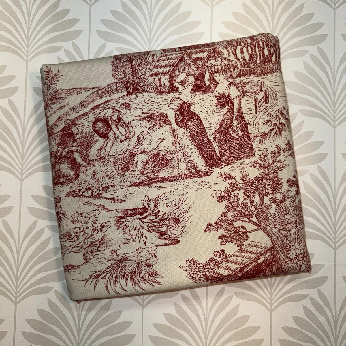 Vintage Toile Fabric In Fabric for sale | eBay