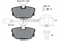 Bremsscheiben-BremsbeläGe-Kit Textar 2344605 Ford 1109015 Ford 1133448