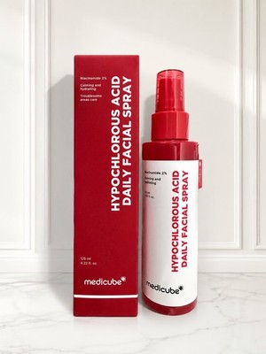 Medicube Hypochlorous Acid Daily Facial Spray 125ml 4.22oz Niacinamide Mist NIB