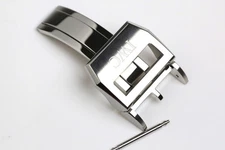 IWC Stainless Steel Folding Deployment Clasp Buckle 18mm, IWE03446
