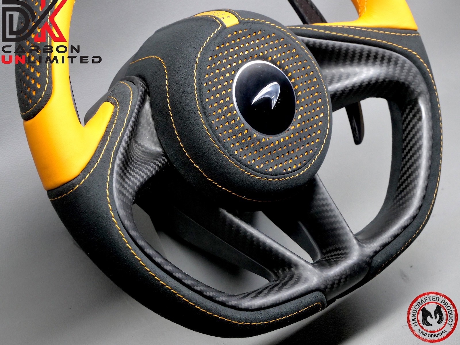 McLaren 720S Steering wheel Orange