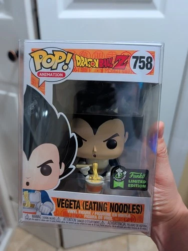 Funko Pop Vinyl Dragon Ball  Vegeta Eating Noodles  Amazon Emeral G1N