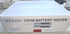 CADEX C5100 BATTERY TESTER 1501 C51AA01976 Bundle Package  OPEN BOX 