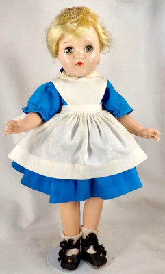 Ideal Toni Doll P-90 Blonde Hair Blue Sleep Eyes 14in 1950s Orig Clothes Nice