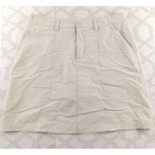 Patagonia Women's Beige Utility Skirt Skort Adventure Casual Travel Size M