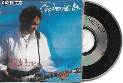 CD KARTON CARDSLEEVE 2 TITEL JEAN PATRICK CAPDEVIELLE BLACK BONE 1993
