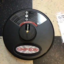 Simpson 80165 15" 3700 PSI Cold Water Pressure Washer Surface Cleaner New