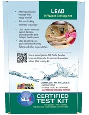 Lead Test Kit in Water 1PK (5 Bus. Days) Schneider Labs