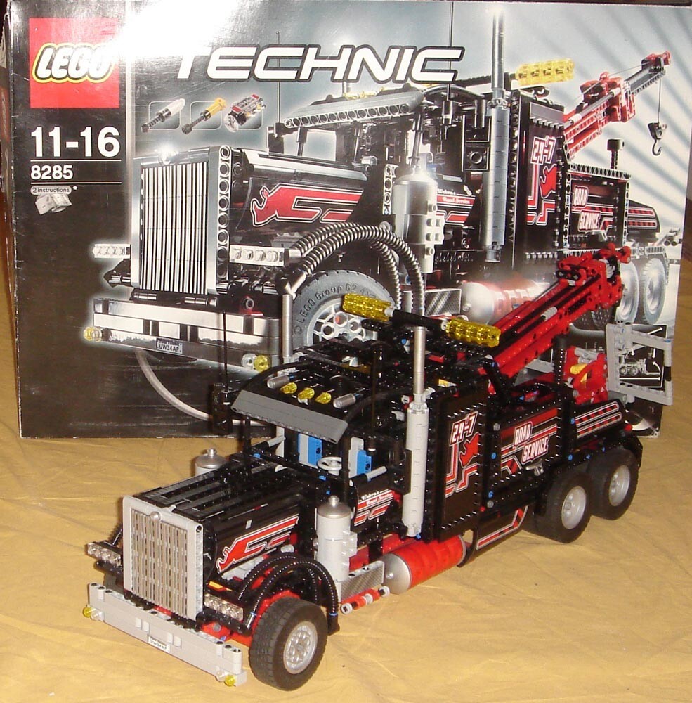 LEGO Technic 8285 Tow Truck Metallic version instructions