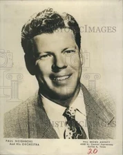Press Photo Paul Neighbors And His Orchestra - RSH45159