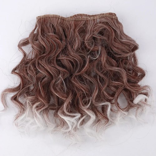 Muñeca BJD Cabello Rubio 15CM Rizado Sintético Resistente al Calor Hágalo Usted Mismo Pelucas Accesorios - Imagen 31 de 43