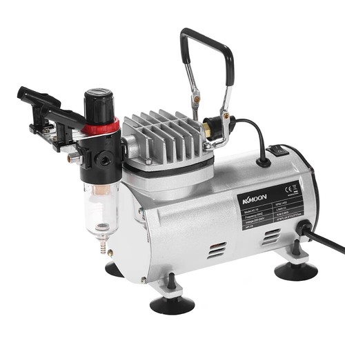 Air Compressor Paint Paint Gun Air Brush Set Sandblaster with Cleaning Brush - Picture 5 of 15