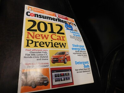 #ad Consumer Reports Magazine 2011 October $7.98