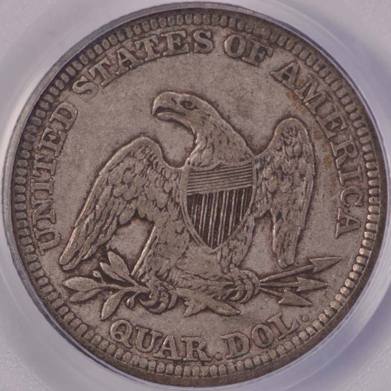 1856-Seated-Quarter-For-Grading