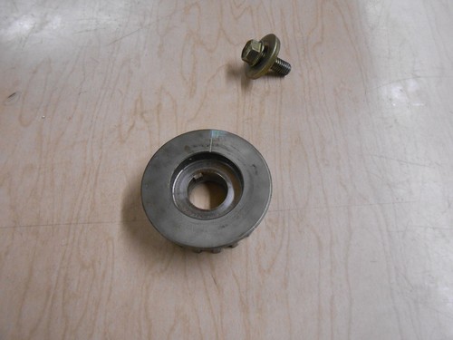 13402-ZW5-003 Honda 1999 BF130AX LA 130hp Outboard balancer pulley FR T141 - Foto 3 di 4
