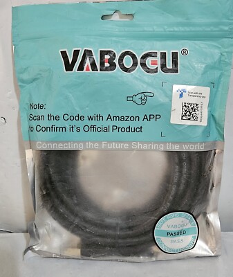 Vabogu 10ft Cat 8 Ethernet Cable Heavy Duty High Speed Internet Network Cable