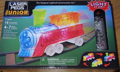 laser pegs train