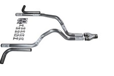 Dodge Dakota 97-05 2.5 Dual Truck Exhaust Kits Y Pipe Side Exit