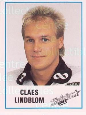 1987-88 Swedish Panini Elitserien Stickers #224 Claes Lindblom