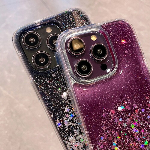 Shockproof Glitter Soft Case Cover For iPhone 15 14 13 12 11 Pro Max XS XR 8 16 - Picture 8 of 27