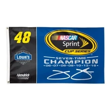 Jimmie Johnson #48 7-Time Champion Nascar Racing 3x5 FT Flag Wall Decore Banner