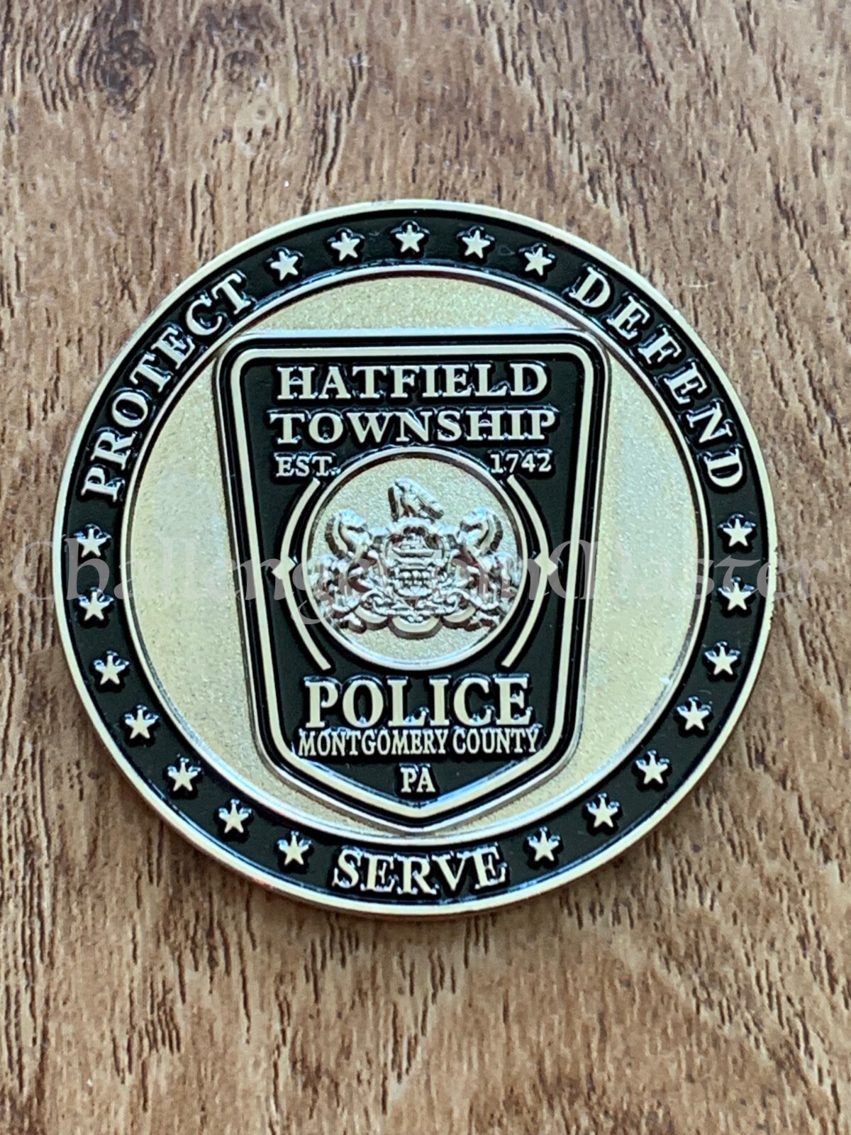 E87 Hatfield Township Police Montgomery County Pennsylvania State Challenge  Coin – FUNAAB Zoo Park
