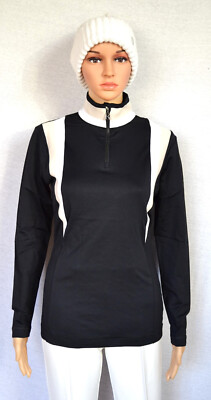 BOGNER DAMEN SKI LONGSLEEVE THERMO UNTERZIEHER SCHWARZ UVP 199   Gr 42 XL NEU