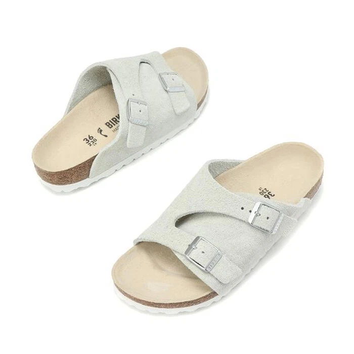 New Womens BIRKENSTOCK ZURICH Narrow WHITE RFSO9E157WT US W 4 - 8