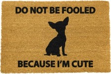 Image of CHIHUAHUA MAT - Artsy Doormats - 60cm x 40cm - Novelty Door Mat