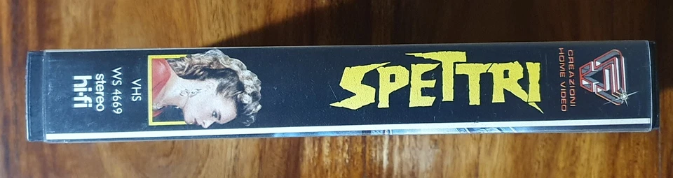 VHS SPETTRI (Creazioni Home Video 87/88) Italian horror Avallone Pleasence - Immagine 3 di 4